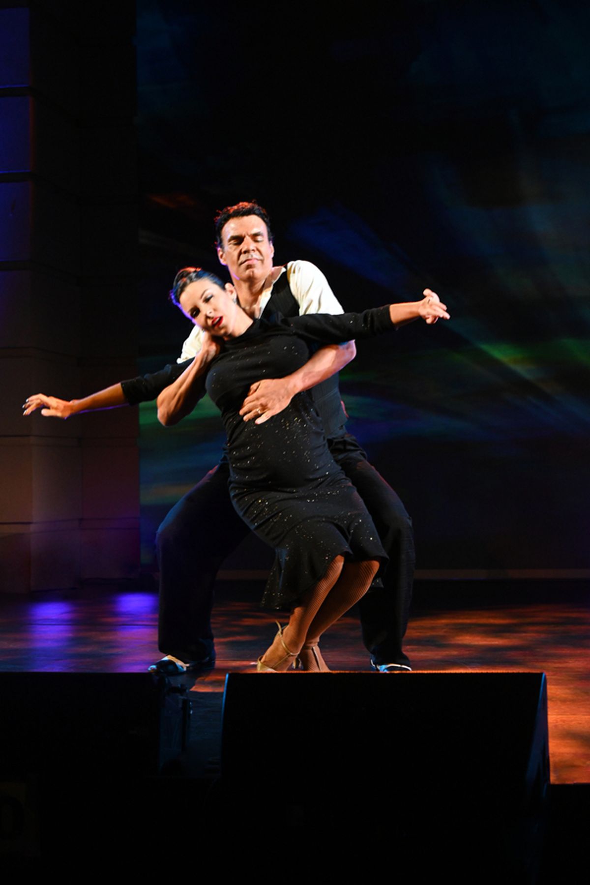 Junior Cervila and Guadalupe Garcia in Ana Isabelle & Friends in Concert " Stand Back, Sarasota! Photo by Cliff Roles.
 at 