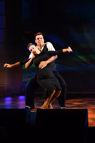 Junior Cervila and Guadalupe Garcia in Ana Isabelle & Friends in Concert – Stand Ba Photo