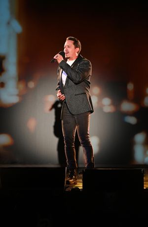 Justin Gregory Lopez in Ana Isabelle & Friends in Concert " Stand Back, Sarasota! Photo by Cliff Roles.
@ BroadwayWorld Justin Gregory Lopez in Ana Isabelle & Friends in Concert " Stand Back, Sarasota! P Photo