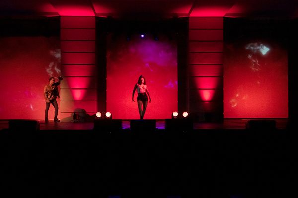 Justin Gregory Lopez and Ana Isabelle in Ana Isabelle & Friends in Concert – Stand  Photo