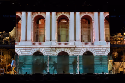 The San Francisco Opera final dress rehearsal of “Barber of Seville” at the Marin Photo