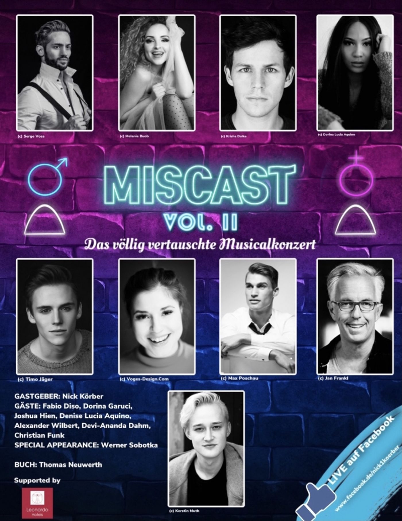 BWW Previews: MISCAST VOL.2 at Facebook Live  Image