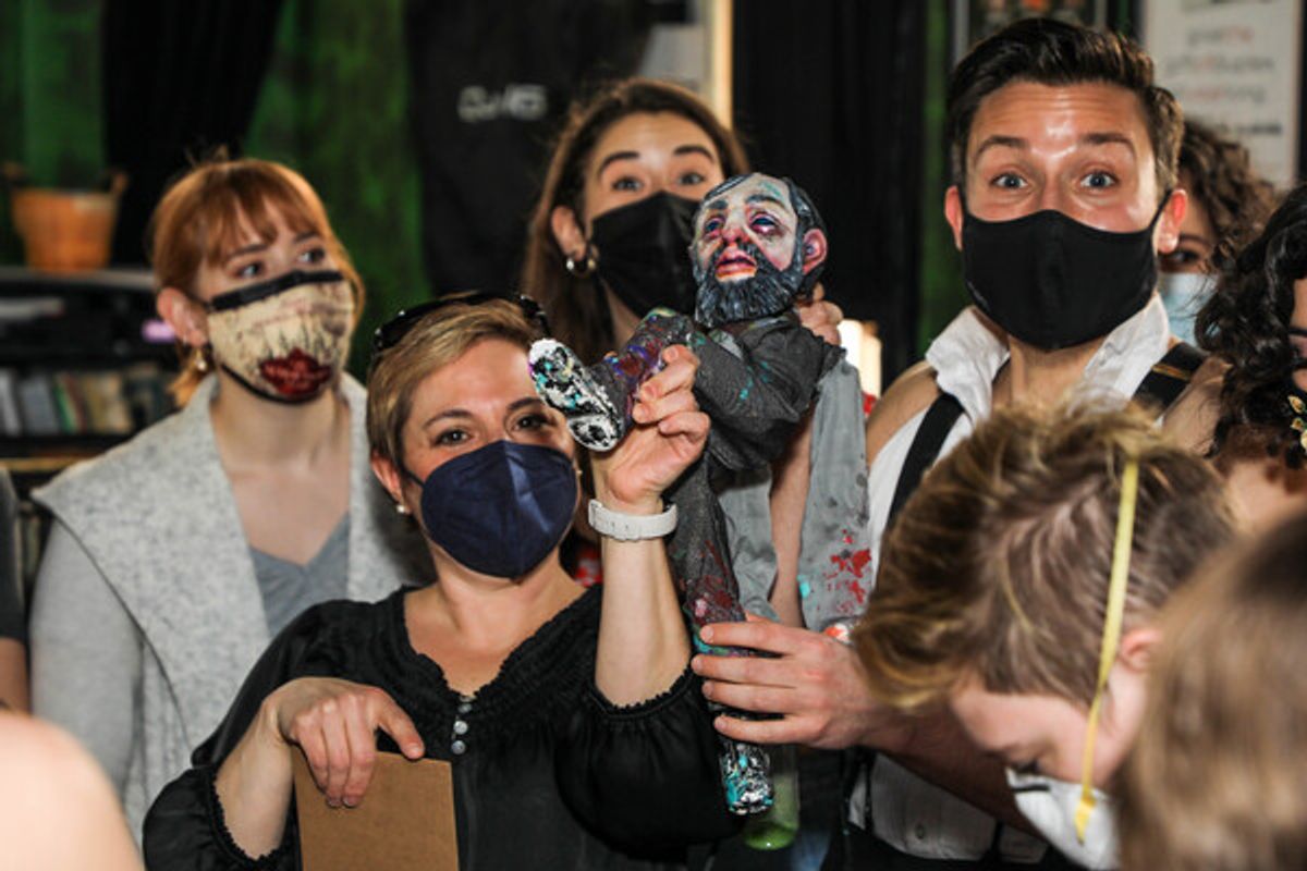 Melissa Cabey, Mara Lieberman, Colleen McCurley, Clint Hromsco, James Ortiz at 