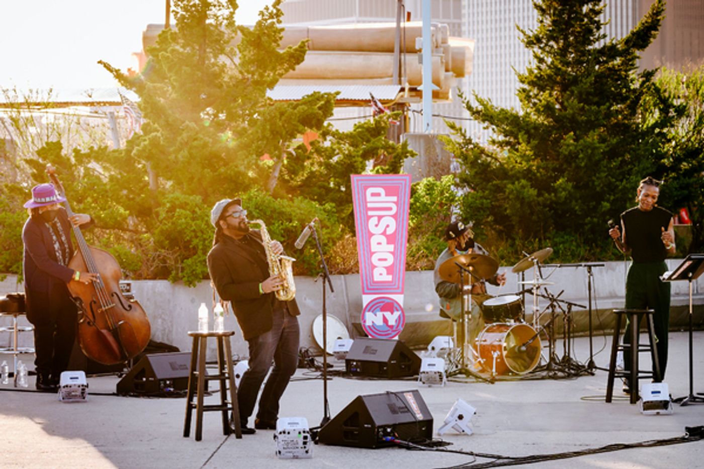 Photo Flash: Laurie Anderson, Chris Thile and More Perform in the 10th Week of NY PopsUp  Image