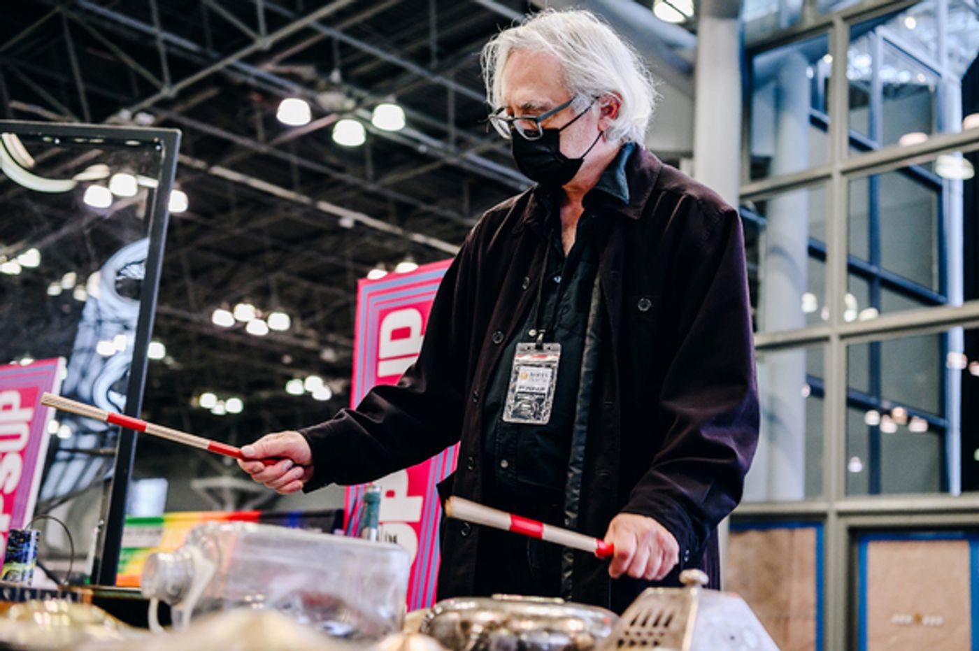 Photo Flash: Laurie Anderson, Chris Thile and More Perform in the 10th Week of NY PopsUp  Image