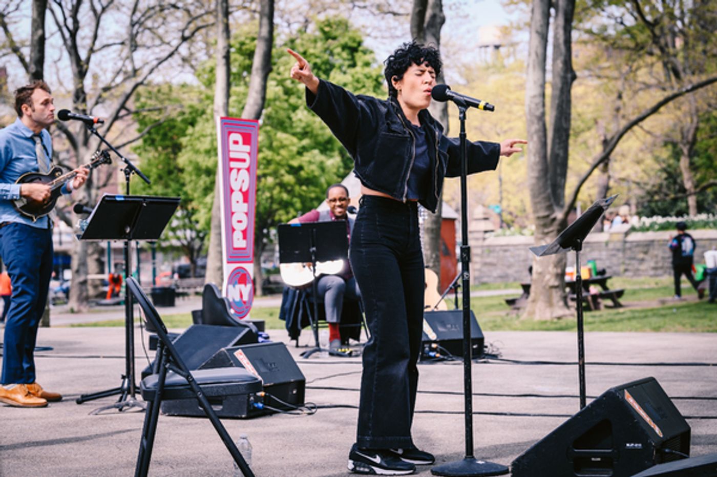 Photo Flash: Laurie Anderson, Chris Thile and More Perform in the 10th Week of NY PopsUp  Image