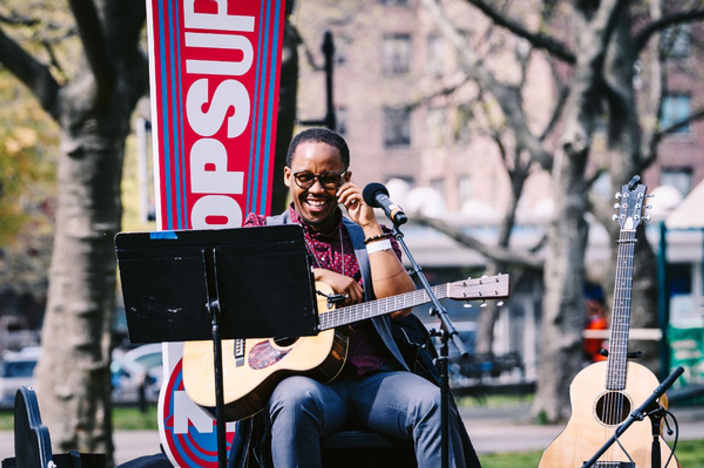 Photo Flash: Laurie Anderson, Chris Thile and More Perform in the 10th Week of NY PopsUp  Image