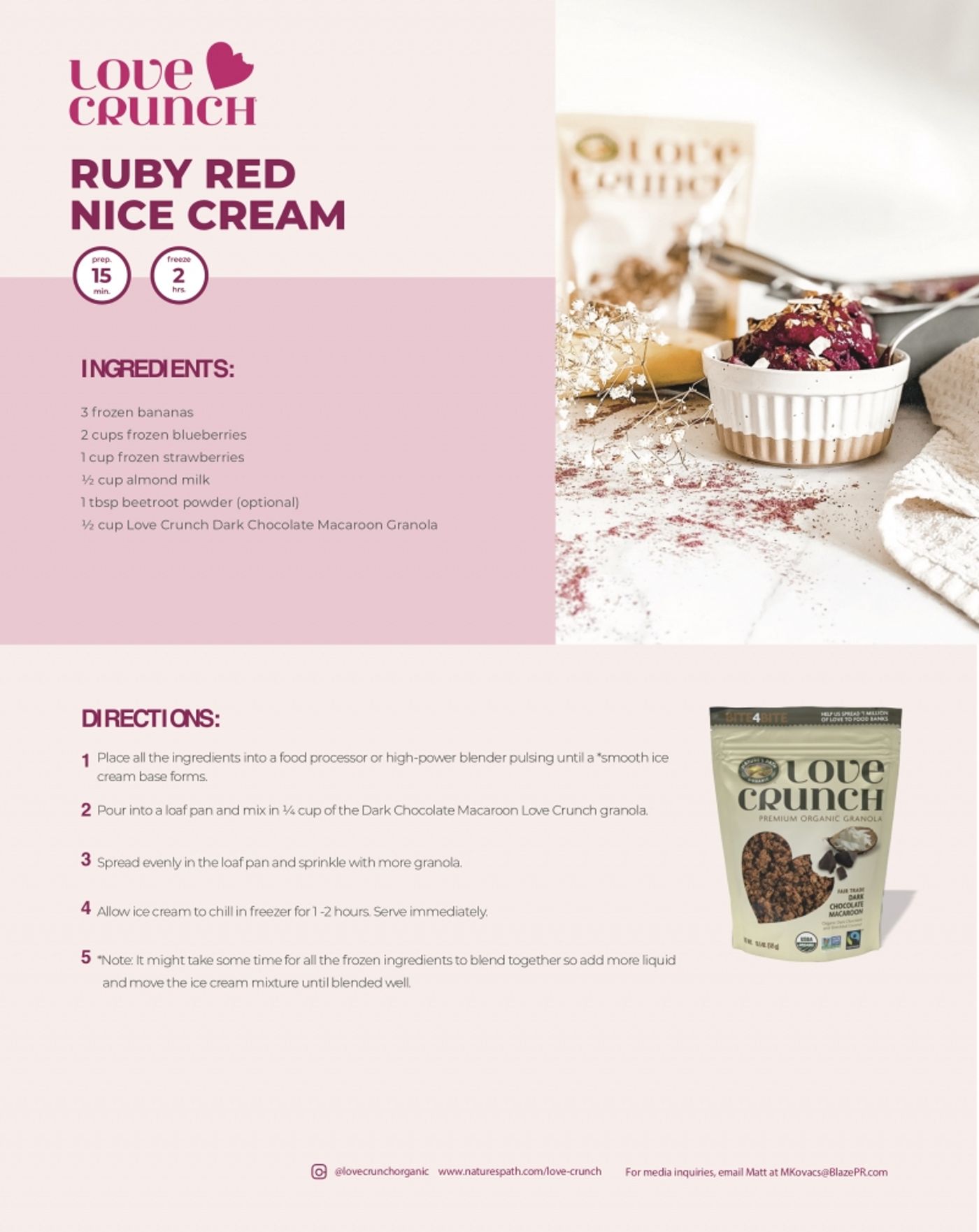 Cooking Time: LOVE CRUNCH Makes Tasty Brunch Dishes for Mom  Image