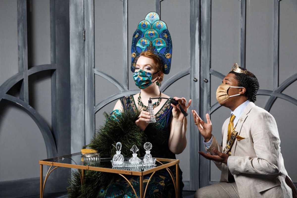 Aaron Crouch, Maire Therese Carmack at First Look at the Cast of SEMELE at Pittsburgh Opera