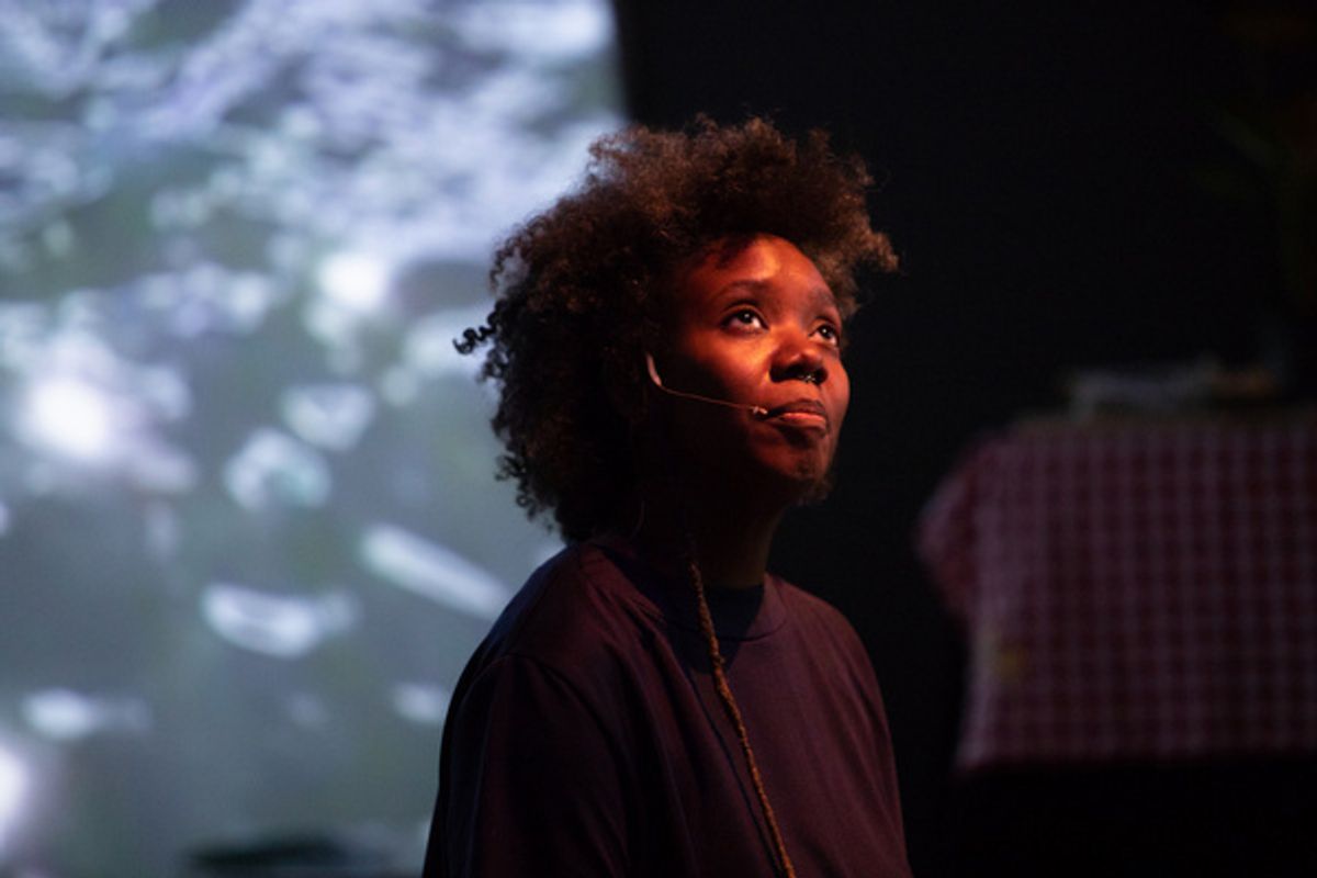 Becci Davis in WHOSE NAME WAS WRIT IN WATER at The Wilbury Theatre Group; photo by Erin X. Smithers. at First Look At WHOSE NAME WAS WRIT IN WATER
