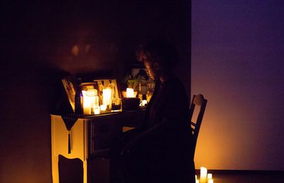 Becci Davis in WHOSE NAME WAS WRIT IN WATER at The Wilbury Theatre Group; photo by Er Photo