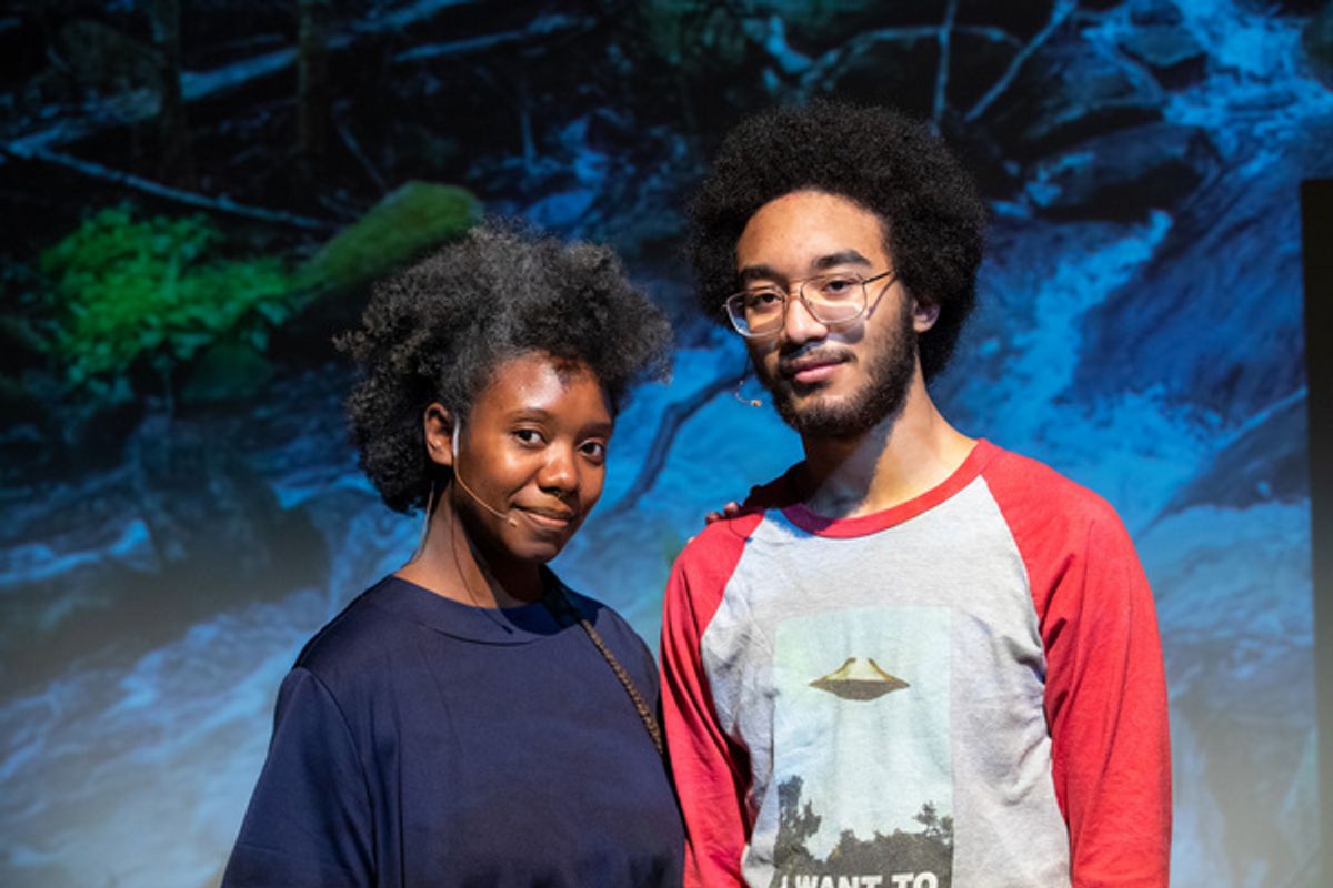 Becci Davis and son Noah in WHOSE NAME WAS WRIT IN WATER at The Wilbury Theatre Group; photo by Erin X. Smithers. at First Look At WHOSE NAME WAS WRIT IN WATER