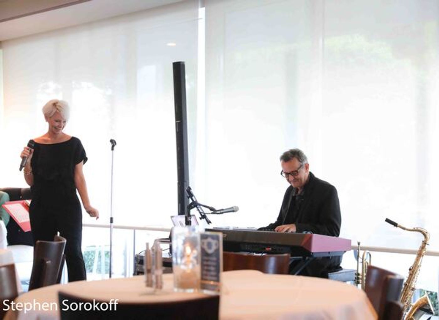 Photo Coverage: Marilyn Maye Goes Out To Dine And Winds Up Singing For Her Supper at Table 26  Image