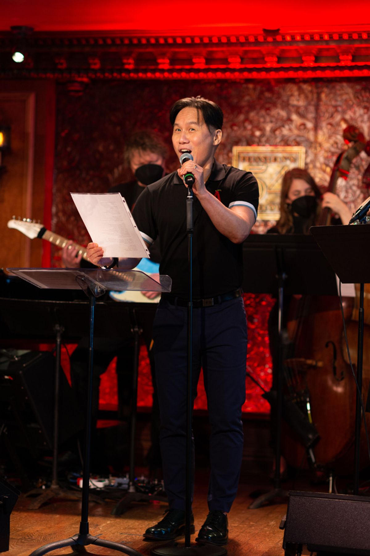 BD Wong at Ariana DeBose, BD Wong, Jessica Vosk, Martha Plimpton & More Take Part in BROADWAY ACTS FOR WOMEN