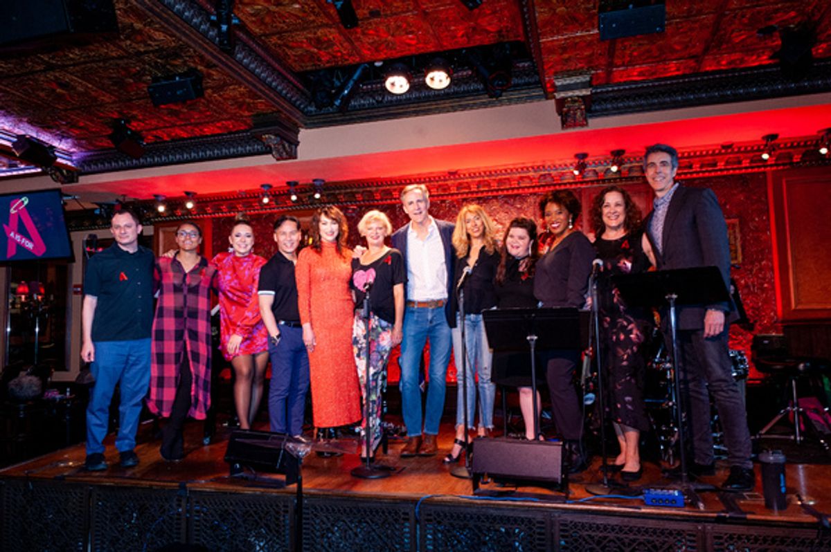 Full Cast at Ariana DeBose, BD Wong, Jessica Vosk, Martha Plimpton & More Take Part in BROADWAY ACTS FOR WOMEN