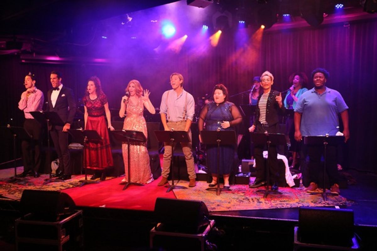 Full Company at See Marla Mindelle, Frankie Grande, Constantine Rousouli, Alex Ellis & More in TITANIQUE: THE MAIDEN VOYAGE CONCERT