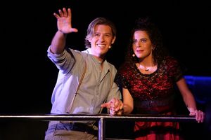 Constantine Rousouli & Alex Ellis  Photo