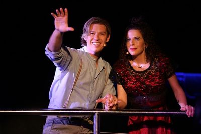 Constantine Rousouli & Alex Ellis  Photo