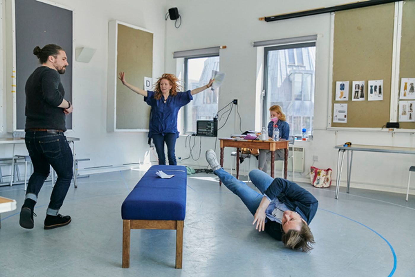 Photo Flash: Inside Rehearsal For SHAW SHORTS at Orange Tree Theatre  Image