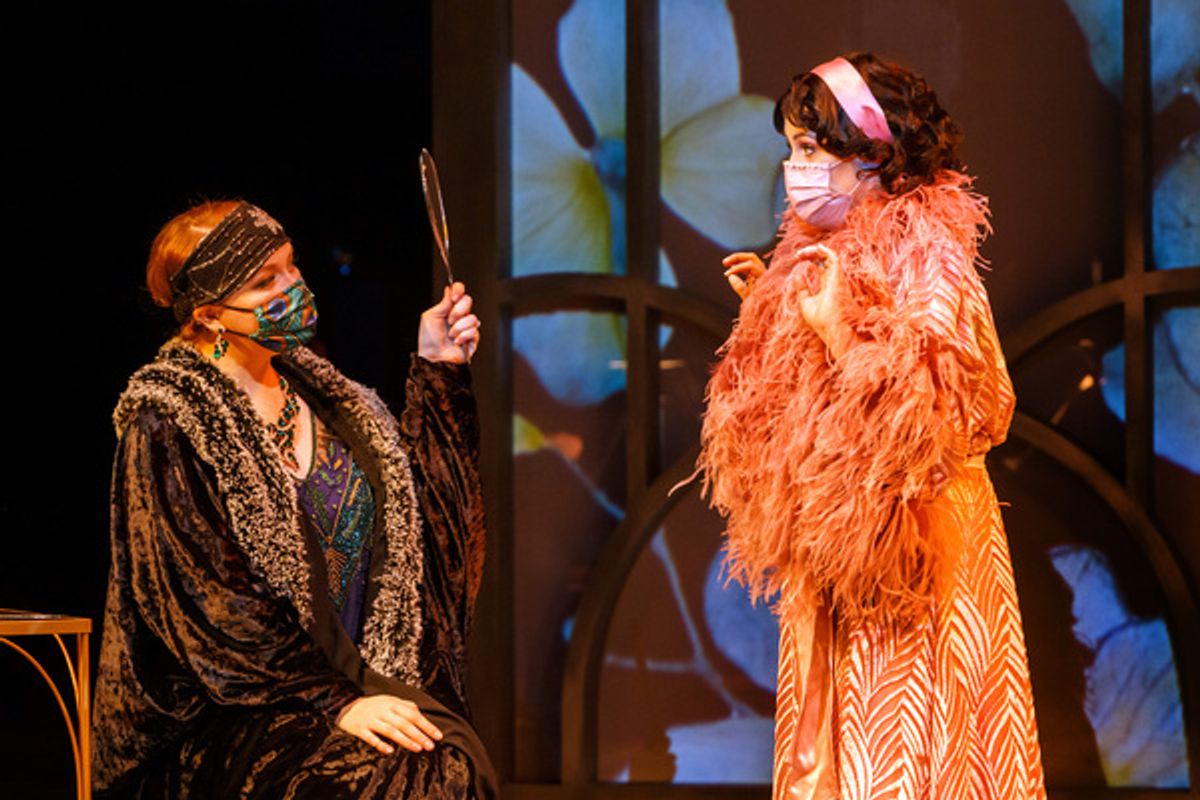 Véronique Filloux and Maire Therese Carmack at Pittsburgh Opera Presents SEMELE