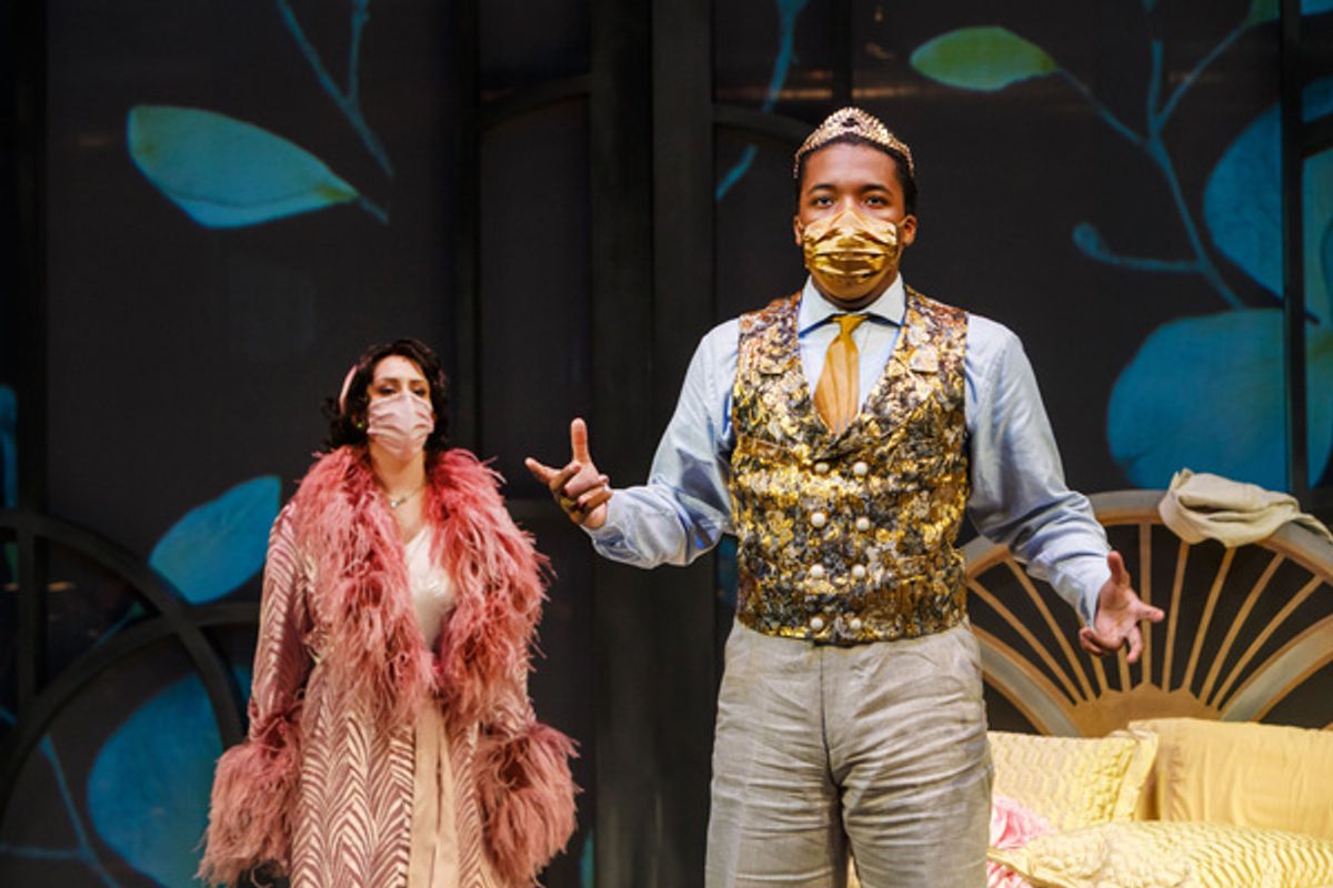 Aaron Crouch and Véronique Filloux at Pittsburgh Opera Presents SEMELE