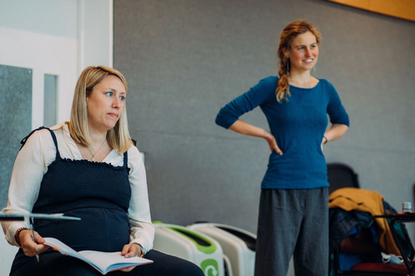 Photo Flash: Inside Rehearsal For REASONS YOU SHOULD(N'T) LOVE ME at the Kiln Theatre Photo Flash: Inside Rehearsal For REASONS YOU SHOULD(N'T) LOVE ME at the Kiln Theatre Image
