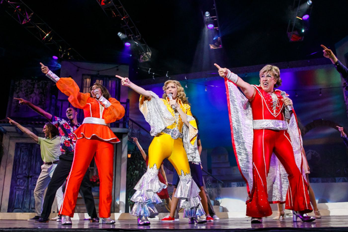 Photo Flash: First Look at MAMMA MIA! at City Springs Theatre Company Photo Flash: First Look at MAMMA MIA! at City Springs Theatre Company Image