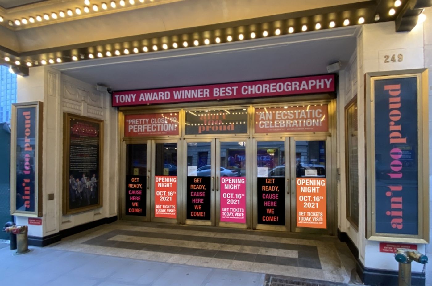 Breaking: AIN'T TOO PROUD Will Return to Broadway in October  Image