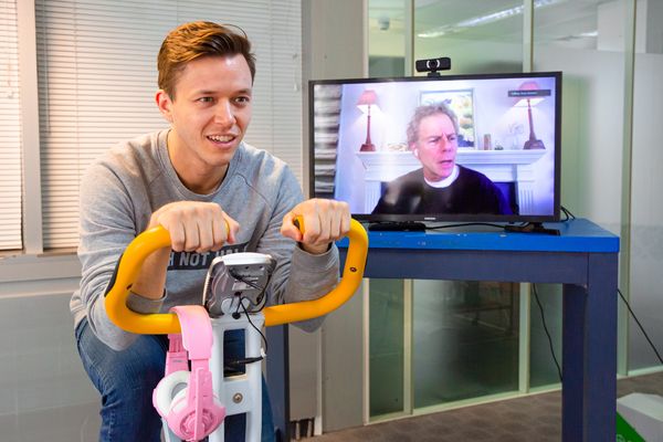 Jassa Ahluwalia, Greg Germann Photo