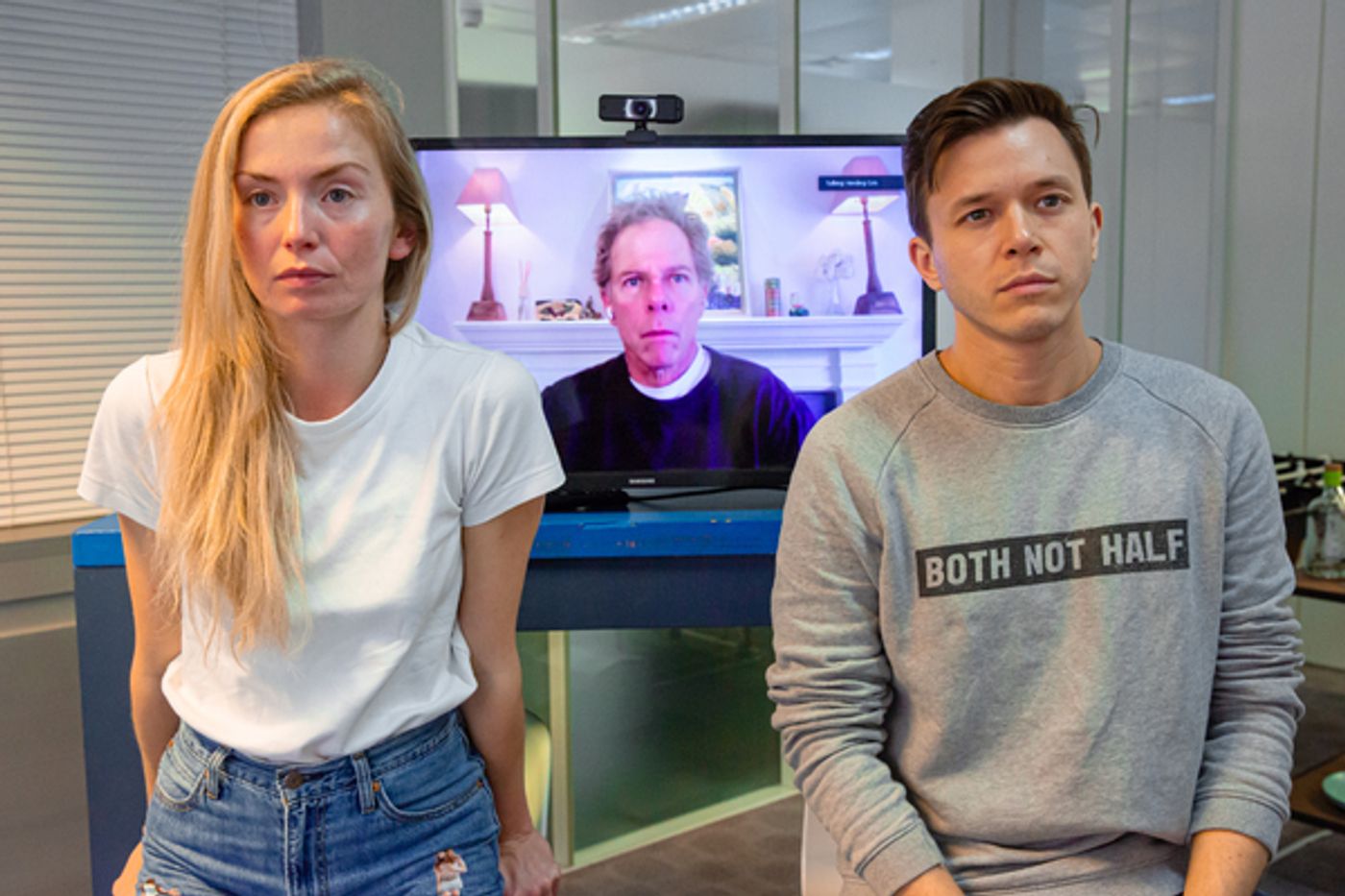 Photo Flash: See Jassa Ahluwalia, Sophie Melville and Greg Germann in Rehearsals for HERDING CATS  Image