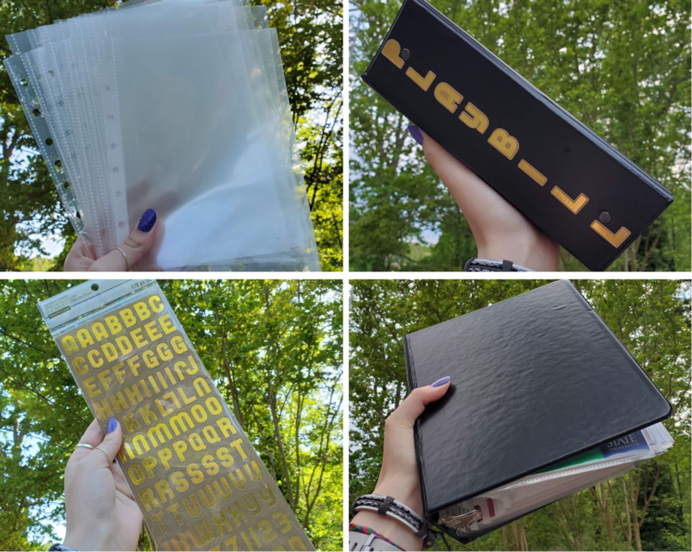 Student Blog: D.I.Y. Playbill Binder  Image