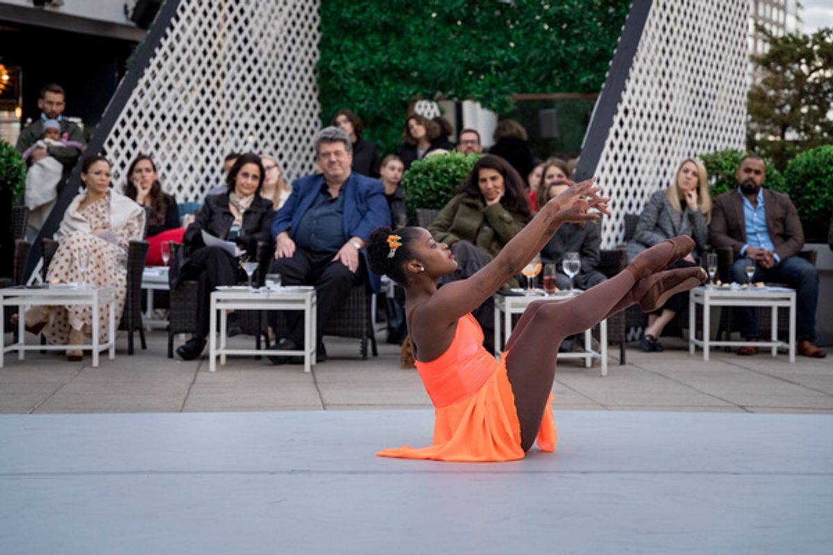 Dance Theater of Harlem''s Ingrid Silva made her comeback to the stage for the first time since giving birth 5 months ago. She danced a solo about motherhood, exploring a changing body, and finding new at IHeartDance NYC Returns with an Ann Reinking Tribute, 3 World Premieres and A Multi Disciplinary Program