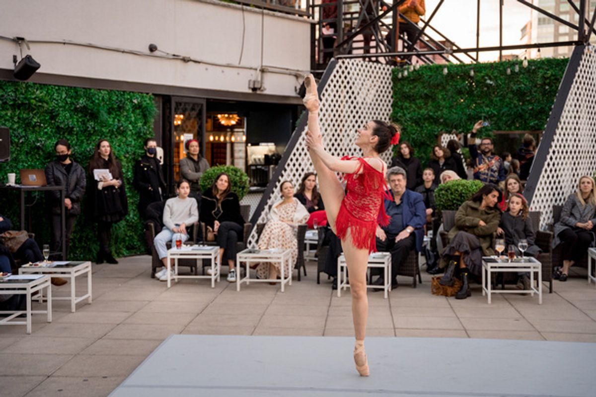 American Ballet Theatre soloist Luciana Paris dances Carmen. at 