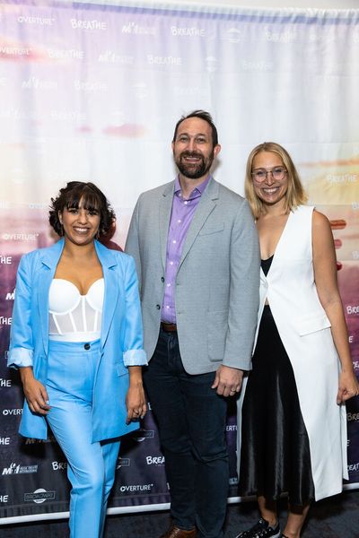 "Fever" Composers Rebecca Murillo and Rob Rokicki and Director Emily Maltby Photo