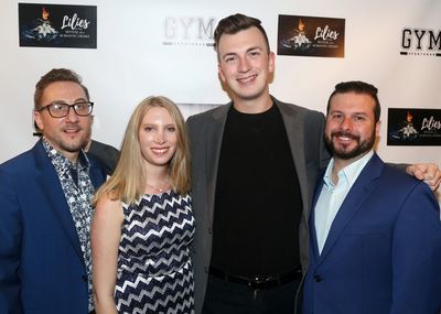 Assistant Director Josh Bowen, The Drama Company Executive Director Sara Lauren,  Lig Photo