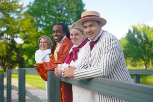 Drew Eberly, Duncan McKennie, Susan Wismar and Megan Lear @ BroadwayWorld Drew Eberly, Duncan McKennie, Susan Wismar and Megan Lear Photo