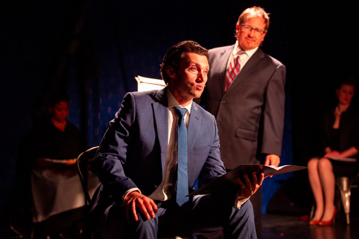 Bryce Pinkham & Cory English at 