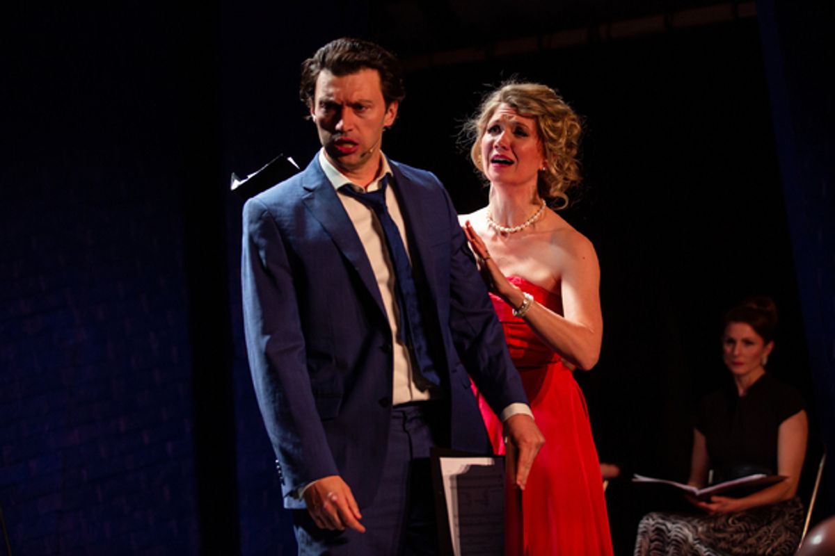 Bryce Pinkham & Scarlett Strallen at 