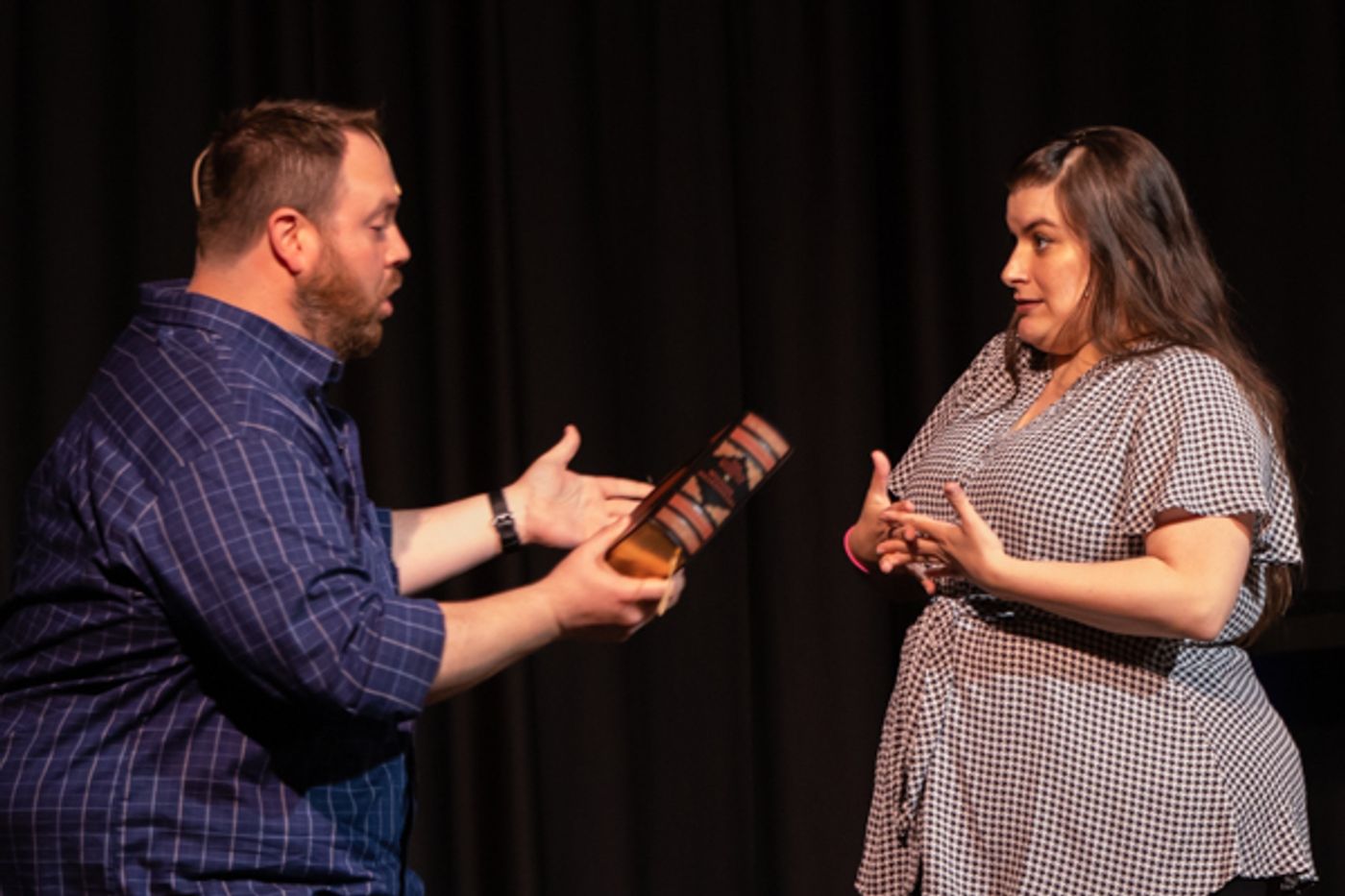 Photo Coverage: First look at Hilliard Arts Council's THE COMPLETE WORKS OF WILLIAM SHAKESPEARE (ABRIDGED) Photo Coverage: First look at Hilliard Arts Council's THE COMPLETE WORKS OF WILLIAM SHAKESPEARE (ABRIDGED) Image