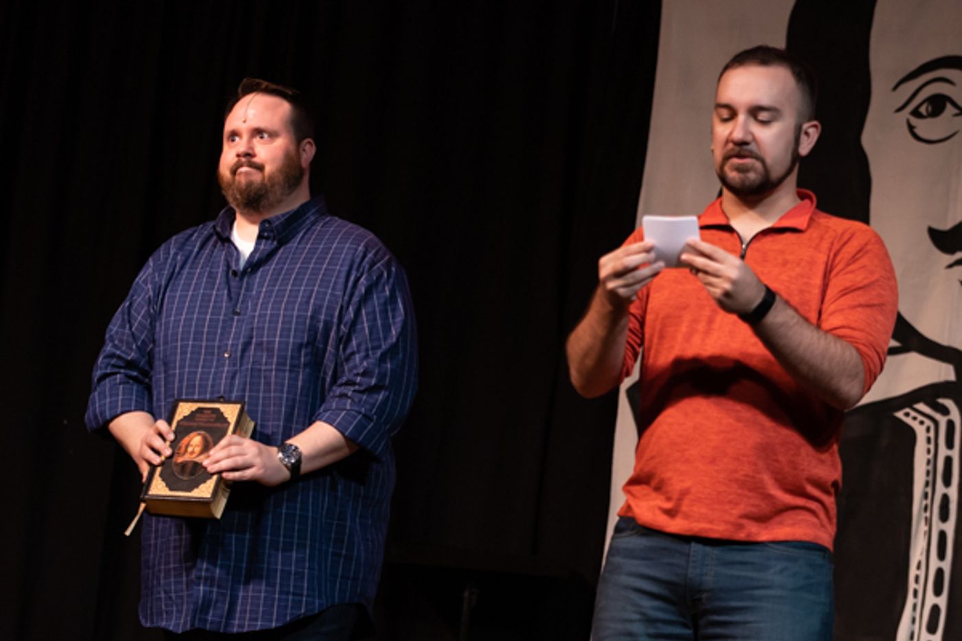 Photo Coverage: First look at Hilliard Arts Council's THE COMPLETE WORKS OF WILLIAM SHAKESPEARE (ABRIDGED) Photo Coverage: First look at Hilliard Arts Council's THE COMPLETE WORKS OF WILLIAM SHAKESPEARE (ABRIDGED) Image