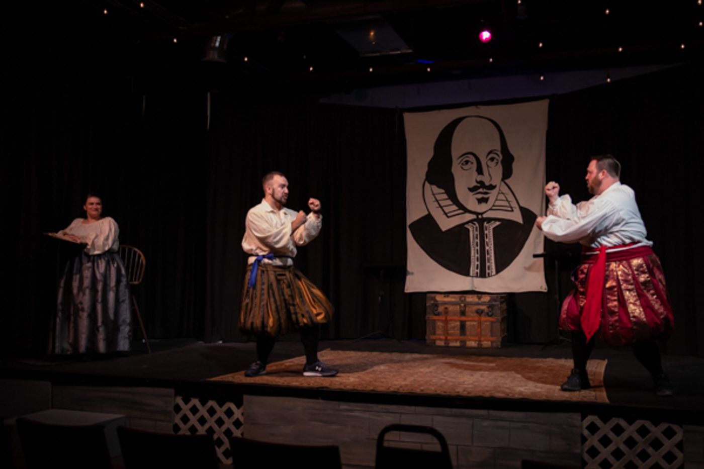 Photo Coverage: First look at Hilliard Arts Council's THE COMPLETE WORKS OF WILLIAM SHAKESPEARE (ABRIDGED) Photo Coverage: First look at Hilliard Arts Council's THE COMPLETE WORKS OF WILLIAM SHAKESPEARE (ABRIDGED) Image