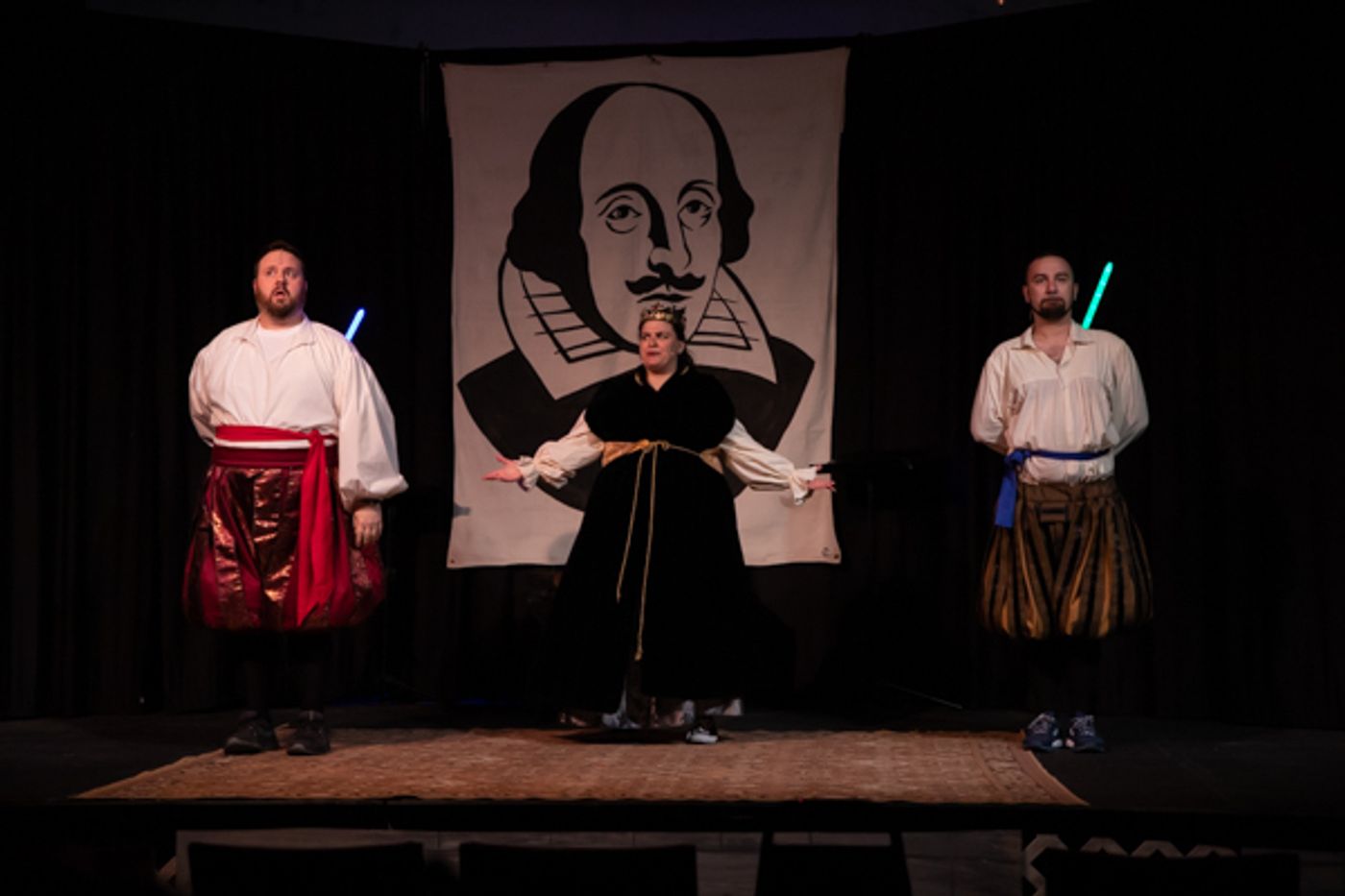 Photo Coverage: First look at Hilliard Arts Council's THE COMPLETE WORKS OF WILLIAM SHAKESPEARE (ABRIDGED) Photo Coverage: First look at Hilliard Arts Council's THE COMPLETE WORKS OF WILLIAM SHAKESPEARE (ABRIDGED) Image