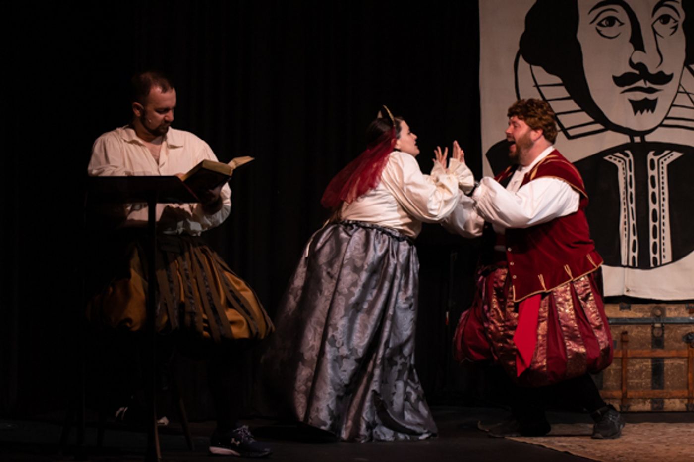 Photo Coverage: First look at Hilliard Arts Council's THE COMPLETE WORKS OF WILLIAM SHAKESPEARE (ABRIDGED) Photo Coverage: First look at Hilliard Arts Council's THE COMPLETE WORKS OF WILLIAM SHAKESPEARE (ABRIDGED) Image