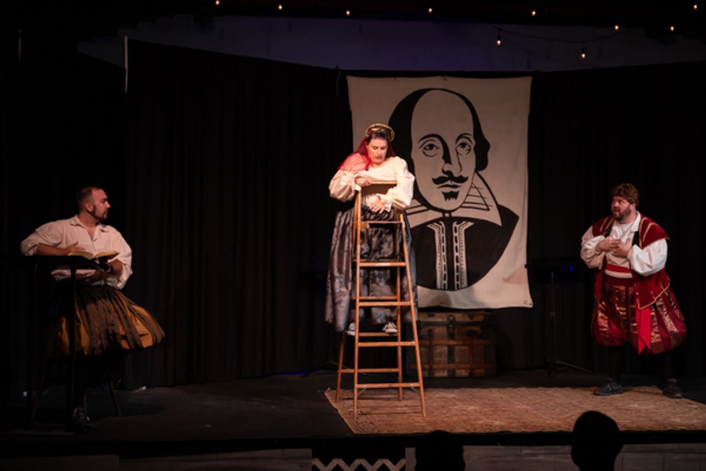 Photo Coverage: First look at Hilliard Arts Council's THE COMPLETE WORKS OF WILLIAM SHAKESPEARE (ABRIDGED) Photo Coverage: First look at Hilliard Arts Council's THE COMPLETE WORKS OF WILLIAM SHAKESPEARE (ABRIDGED) Image