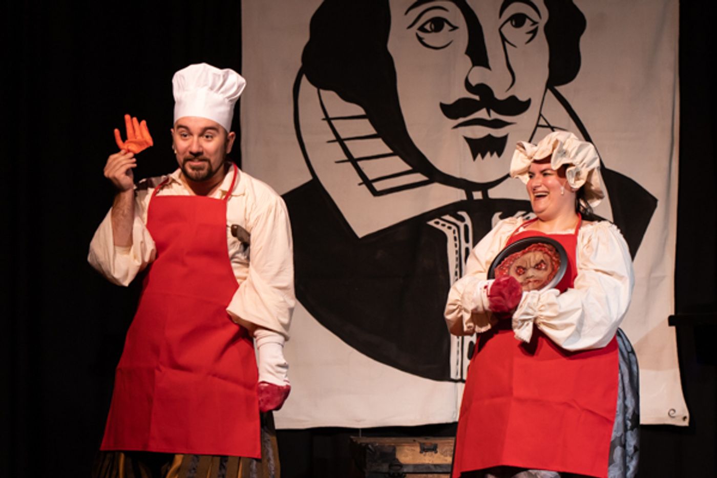 Photo Coverage: First look at Hilliard Arts Council's THE COMPLETE WORKS OF WILLIAM SHAKESPEARE (ABRIDGED) Photo Coverage: First look at Hilliard Arts Council's THE COMPLETE WORKS OF WILLIAM SHAKESPEARE (ABRIDGED) Image