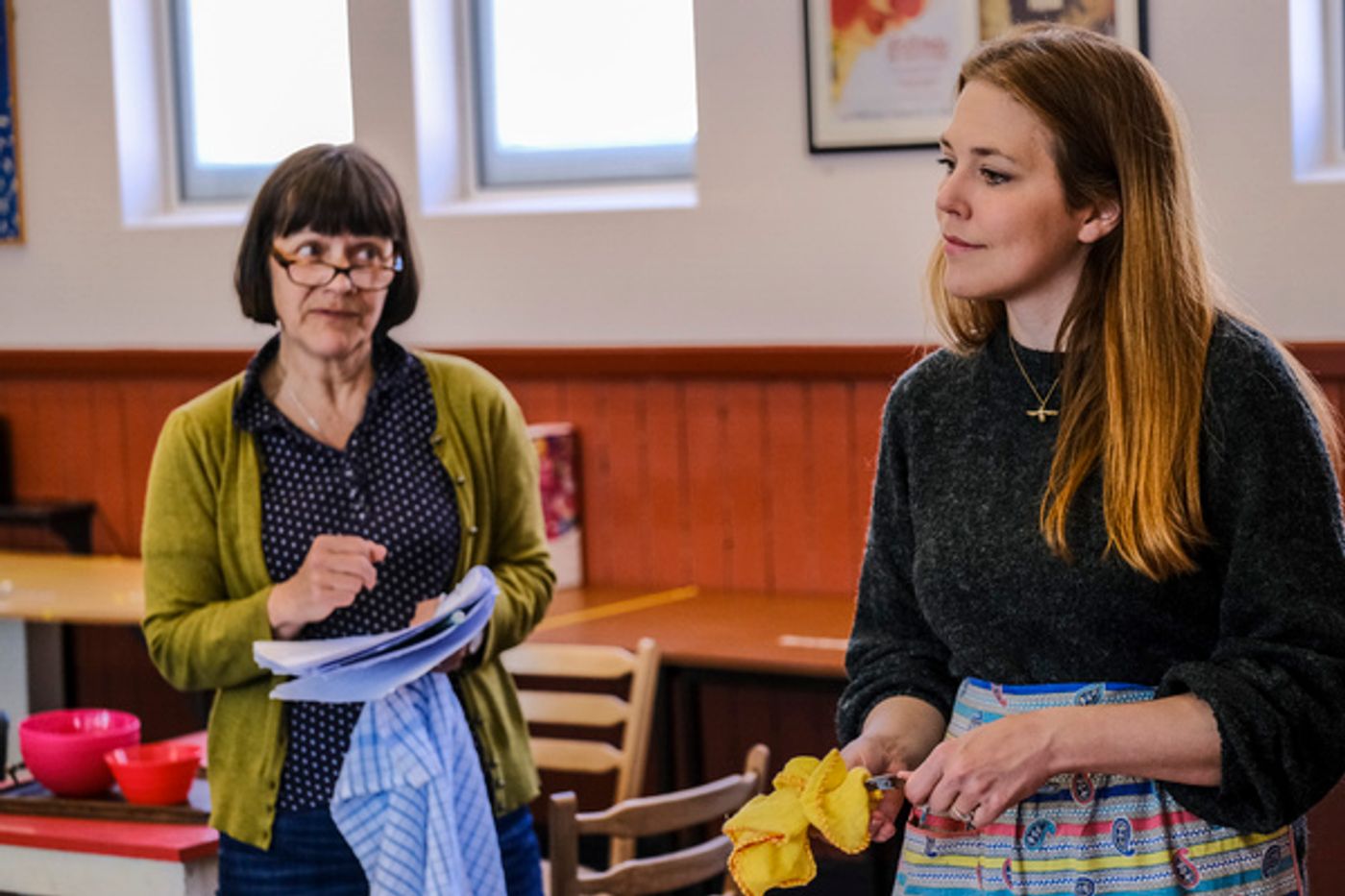Photo Flash: Inside Rehearsal For THE GIRL NEXT DOOR at Scarborough's Stephen Joseph Theatre  Image