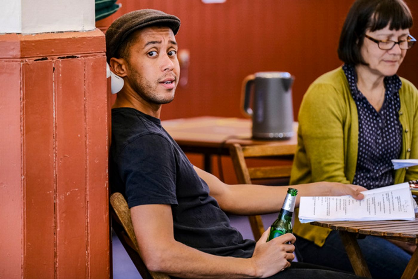 Photo Flash: Inside Rehearsal For THE GIRL NEXT DOOR at Scarborough's Stephen Joseph Theatre  Image
