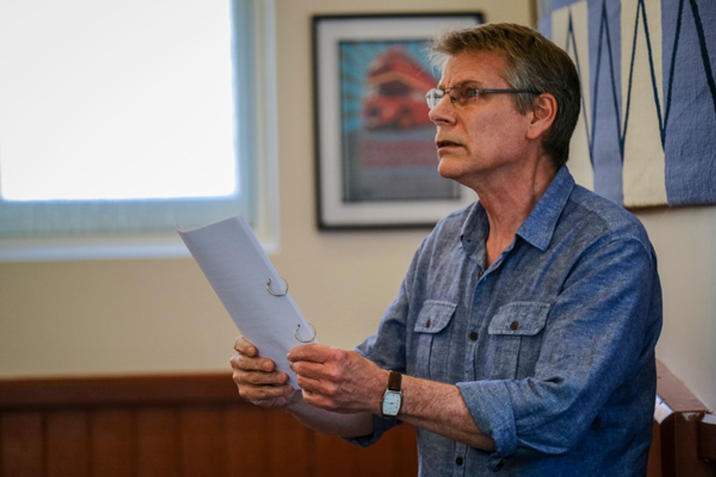 Photo Flash: Inside Rehearsal For THE GIRL NEXT DOOR at Scarborough's Stephen Joseph Theatre  Image