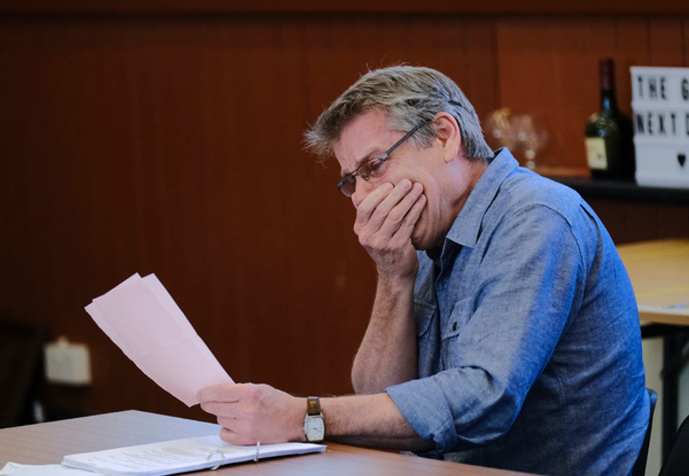 Photo Flash: Inside Rehearsal For THE GIRL NEXT DOOR at Scarborough's Stephen Joseph Theatre  Image