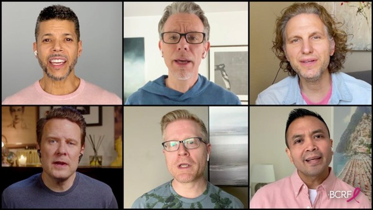 Wilson Cruz, Adam Pascal, Sebastian Arcelus, Will Chase, Anthony Rapp and Jose Llana  at 